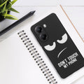 kwmobile Case Compatible with Xiaomi Poco X7 Pro 5G - Silicone Phone Case - Don't touch my Phone
