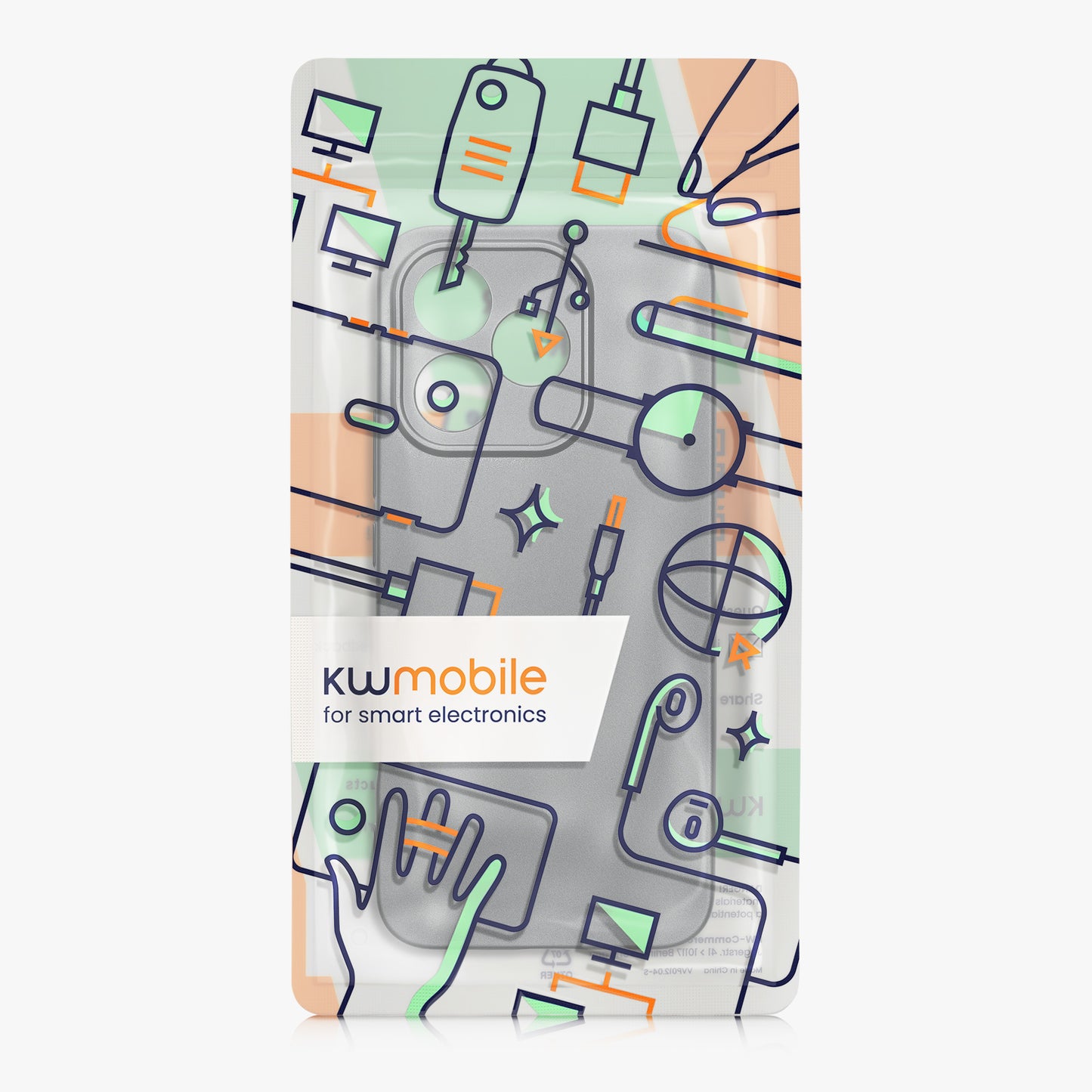 kwmobile Phone Case for HONOR 400 Lite Case - Soft Silicone Protective Cover
