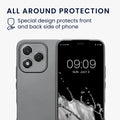 kwmobile Phone Case for HONOR 400 Lite Case - Soft Silicone Protective Cover