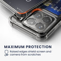 kwmobile Card Holder Case Compatible with Xiaomi 15 - Phone Case with Card Holder - Soft Case - Protective Case