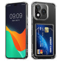 kwmobile Case with Card Slot compatible with HONOR 400 Lite - Phone Case with Card Holder - Soft Case - Protective Cover