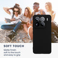 kwmobile Phone Case for Xiaomi 15 Pro - Soft Silicone Phone Case - Protective Cover