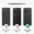kwmobile Phone Case for HONOR X6C - Soft Silicone Phone Cover - Protective Case