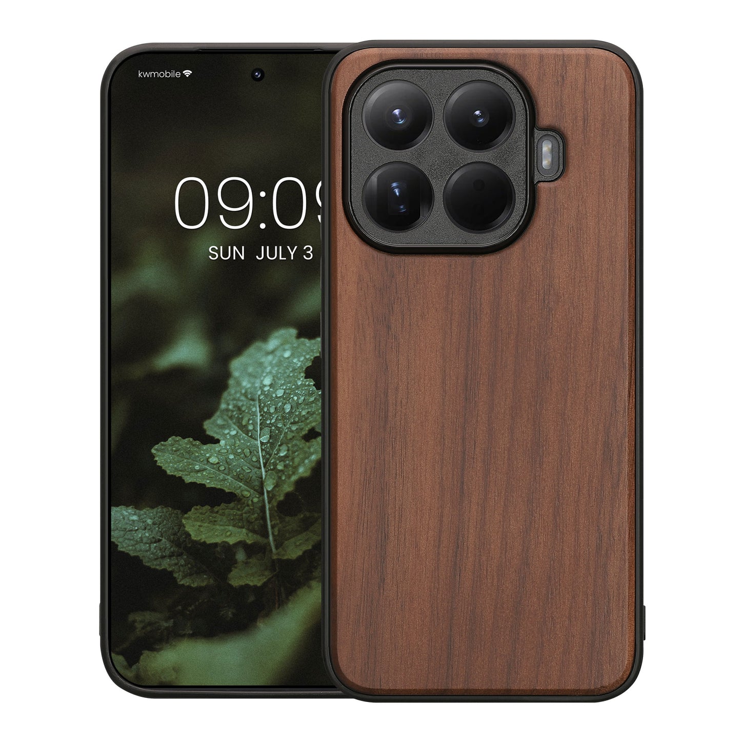 kwmobile Case Compatible with Xiaomi 15T Pro Case - Shockproof Phone Cover - TPU Phone Case