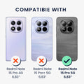kwmobile Phone Case for Xiaomi Redmi Note 15 Pro 5G - Soft Silicone Case - Protective Cover