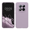 kwmobile Handyhülle kompatibel mit Xiaomi Redmi Note 15 Pro 5G Hülle - Handy Case aus weichem Silikon in Lavendel Lavendel  