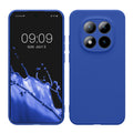 kwmobile Handyhülle kompatibel mit Xiaomi Redmi Note 15 Pro 5G Hülle - Handy Case aus weichem Silikon in Baltik Blau Baltik Blau  