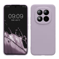 kwmobile Handyhülle kompatibel mit Xiaomi Redmi Note 15 Pro+ 5G / Poco M8 Pro 5G Hülle - Handy Case aus weichem Silikon in Lavendel Lavendel  