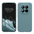 kwmobile Handyhülle kompatibel mit Xiaomi Redmi Note 15 Pro+ 5G / Poco M8 Pro 5G Hülle - Handy Case aus weichem Silikon in Antique Stone Antique Stone  