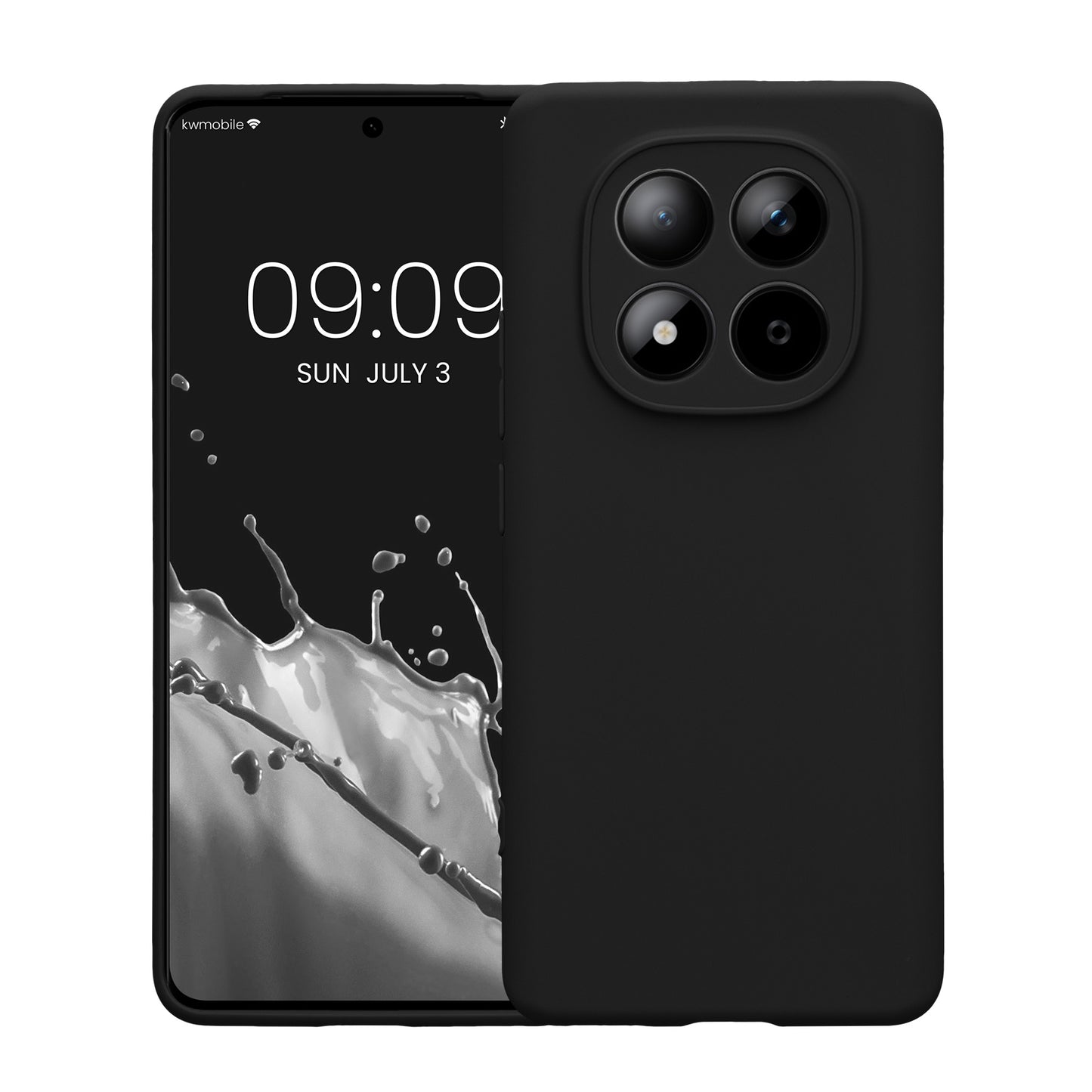 kwmobile Phone Case for Xiaomi Redmi Note 15 4G / Redmi Note 15 5G / Poco M8 5G - Soft Silicone Case - Protective Cover