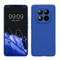 kwmobile Handyhülle kompatibel mit Xiaomi Redmi Note 15 4G / Redmi Note 15 5G / Poco M8 5G Hülle - Handy Case aus weichem Silikon in Baltik Blau Baltik Blau  