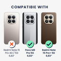 kwmobile Necklace Case compatible with Xiaomi Redmi Note 15 Pro+ 5G / Poco M8 Pro 5G Case