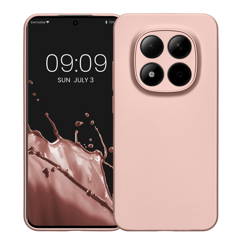 kwmobile Phone Case for Xiaomi Redmi Note 15 Pro 5G - Soft Silicone Case Protective Cover