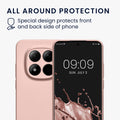 kwmobile Phone Case for Xiaomi Redmi Note 15 Pro 5G - Soft Silicone Case Protective Cover