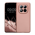 kwmobile Phone Case for Xiaomi Redmi Note 15 Pro 4G - Soft Silicone Case Metallic Shimmer - Protective Cover