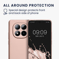 kwmobile Phone Case for Xiaomi Redmi Note 15 4G / Redmi Note 15 5G / Poco M8 5G Case - Soft Silicone Case - Protective Cover
