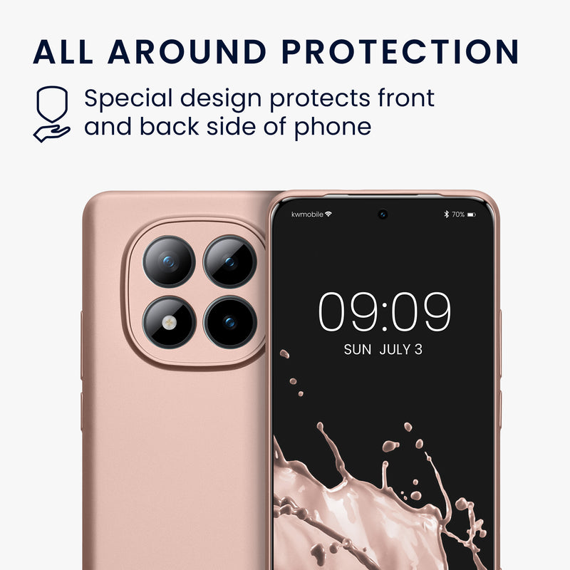 kwmobile Phone Case for Xiaomi Redmi Note 15 4G / Redmi Note 15 5G / Poco M8 5G Case - Soft Silicone Case - Protective Cover