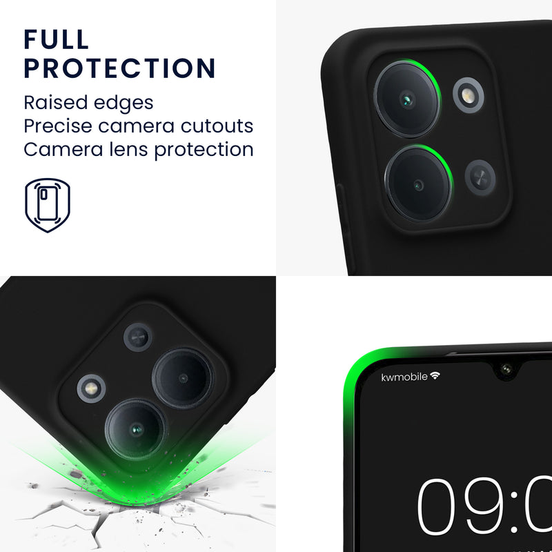kwmobile Phone Case for Xiaomi Redmi 15C / Poco C85 Case - Soft Phone Silicone Case - Protective Cover