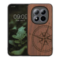 kwmobile Case Compatible with Xiaomi Redmi Note 15 Pro+ 5G / Poco M8 Pro 5G Case - Phone Cover - TPU Phone Case Compass Vintage