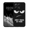 kwmobile Case Compatible with Xiaomi 15T - Silicone Phone Case - Don't touch my Phone