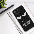 kwmobile Case Compatible with Xiaomi 15T - Silicone Phone Case - Don't touch my Phone