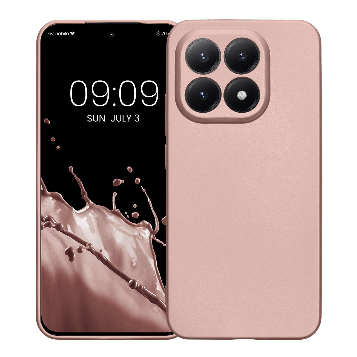 kwmobile Phone Case for Xiaomi 15T Case Soft Silicone Case Protective Cover