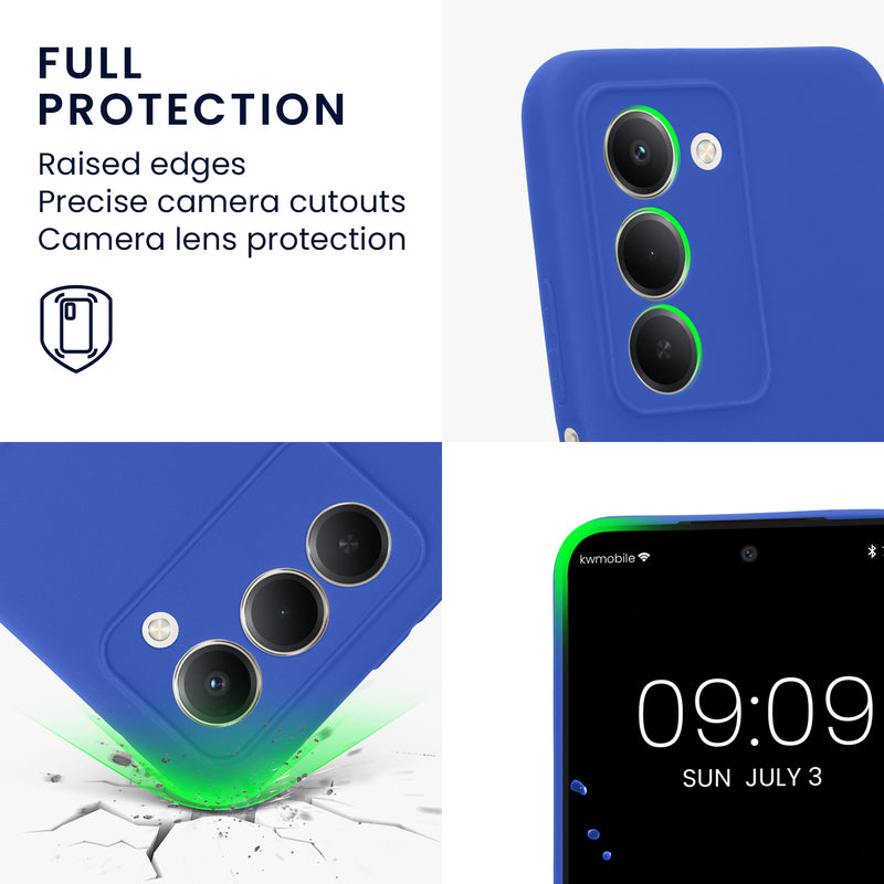 kwmobile Phone Case for Xiaomi Redmi 15 5G - Soft Silicone Case - Protective Cover