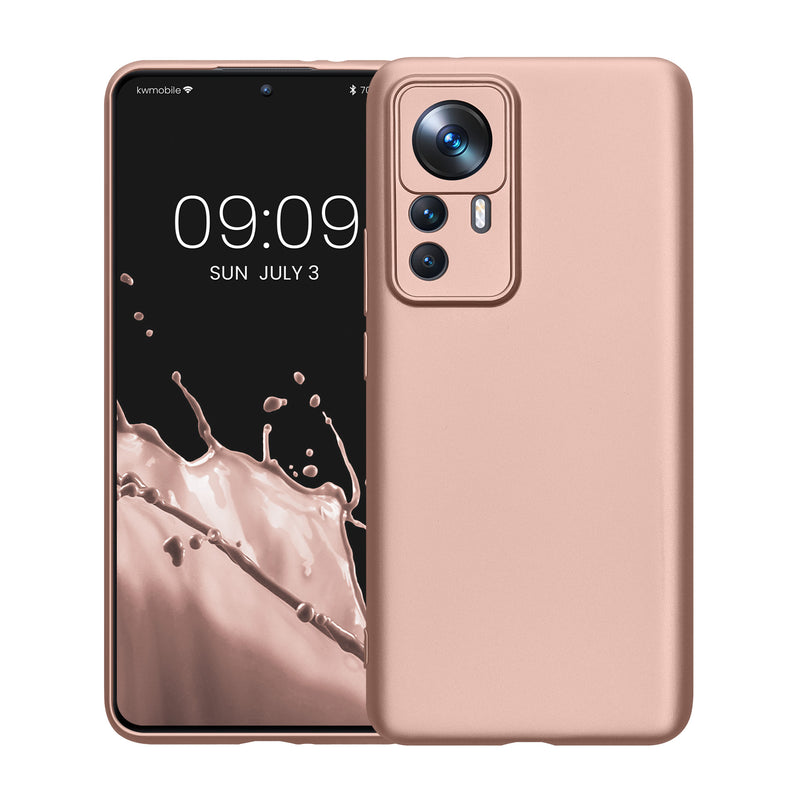 kwmobile Phone Case for Xiaomi 12T Pro Case Soft Silicone Case Protective Cover