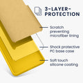 kwmobile Phone Case for Google Pixel 10a Case - Silicone - Wireless Charging - Protective Cover