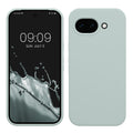 kwmobile Hülle kompatibel mit Google Pixel 10a Hülle - Silikon Handy Case - Handyhülle weiche Oberfläche - kabelloses Laden - Cool Mint Cool Mint  
