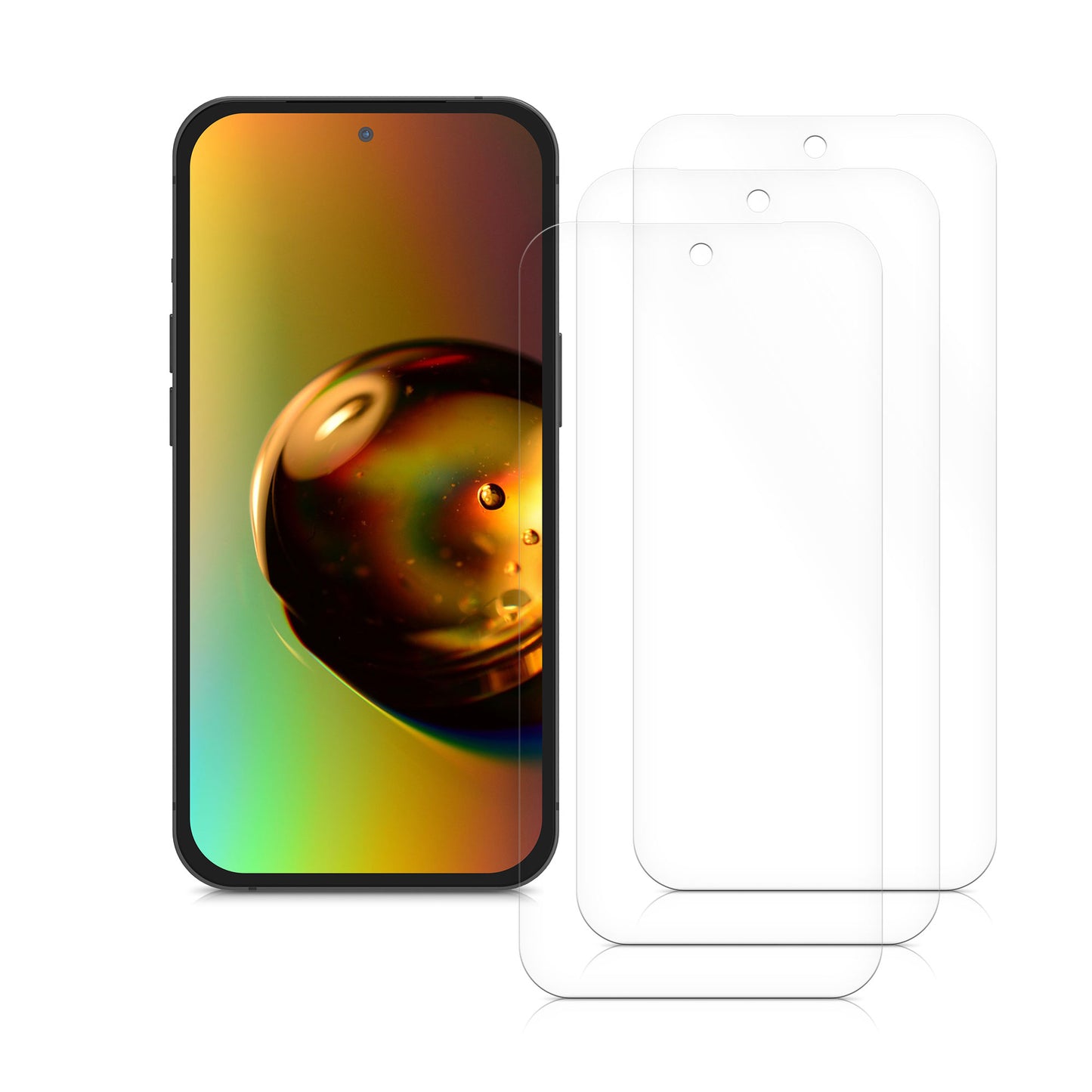 kwmobile Screen Protector compatible with Google Pixel 10a Film
