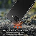 kwmobile Case Compatible with Google Pixel 10a - Phone Cover with 2x Glass Screen Protector