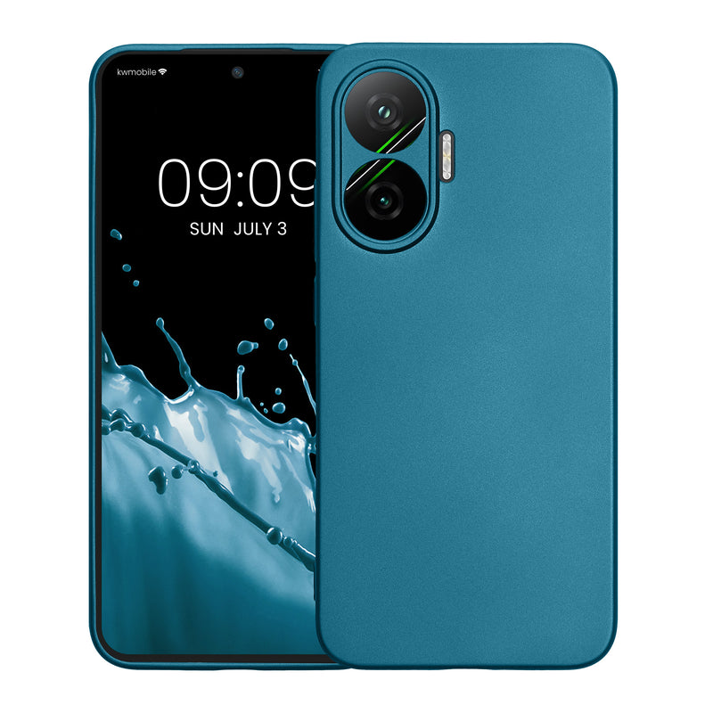 kwmobile Case for Xiaomi Poco F7 - Soft Silicone Cover Protective Case