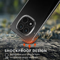 kwmobile Case Compatible with Xiaomi Redmi Note 15 Pro 5G - Phone Cover with 2x Glass Protector Film