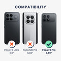 kwmobile Phone Case for Xiaomi Poco F8 Pro - Soft Silicone Phone Case - Protective Cover