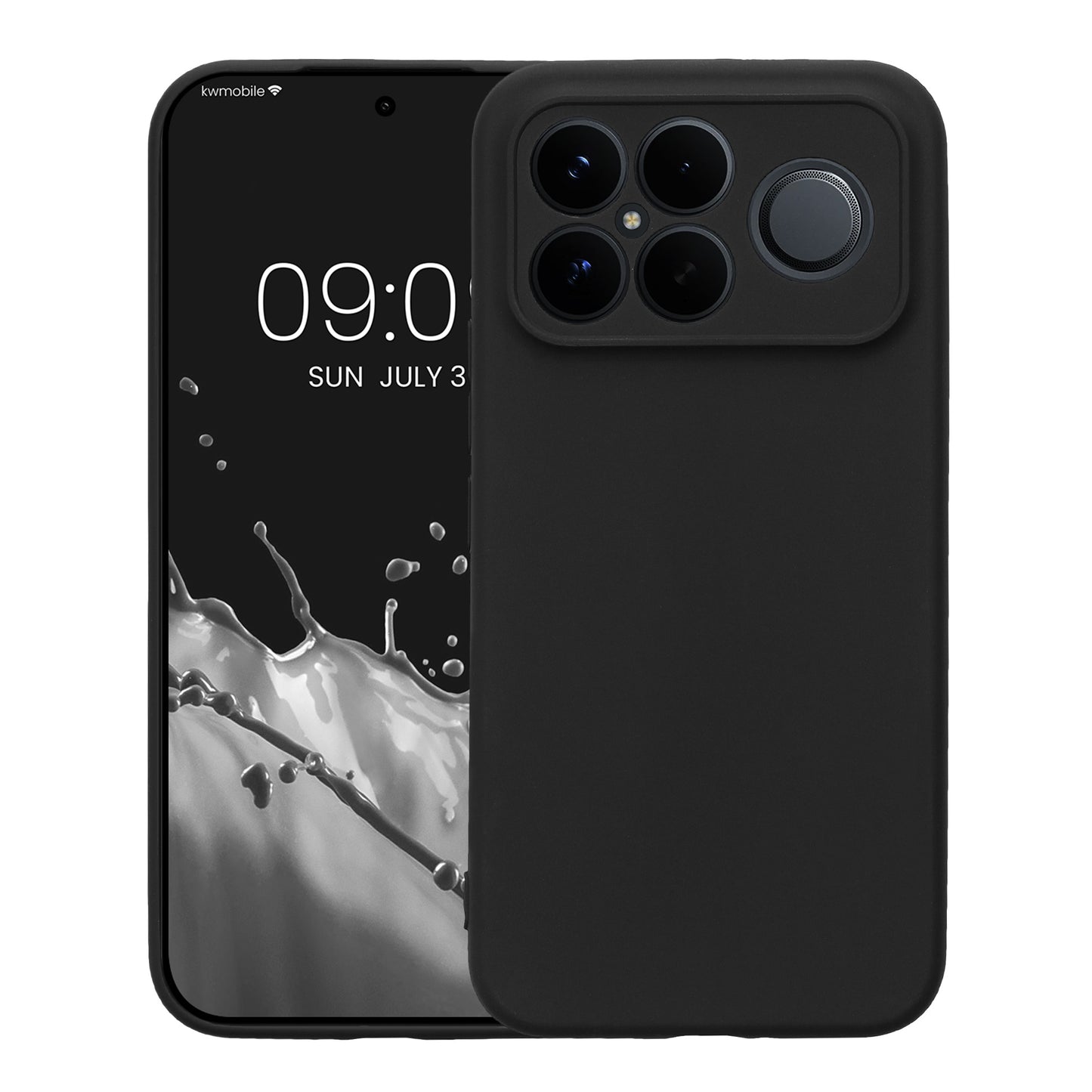 kwmobile Phone Case for Xiaomi Poco F8 Ultra Case - Soft Silicone Phone Case - Protective Cover