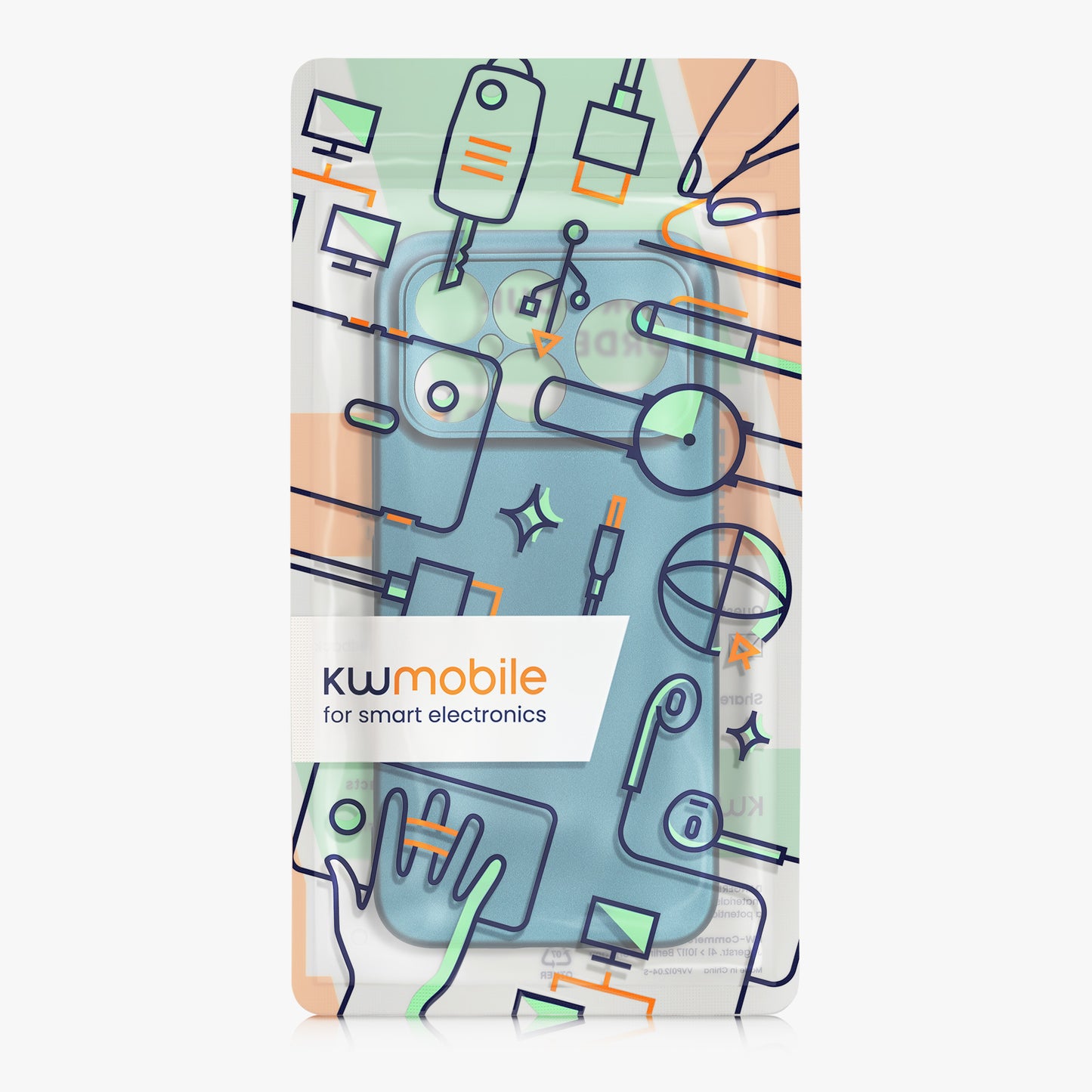 kwmobile Phone Case for Xiaomi Poco F8 Ultra Case - Soft Silicone Case - Protective Cover