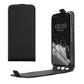 kwmobile Schutzhülle kompatibel mit Google Pixel 10a - Hülle Handy - Flip Case Handyhülle Schwarz Schwarz  
