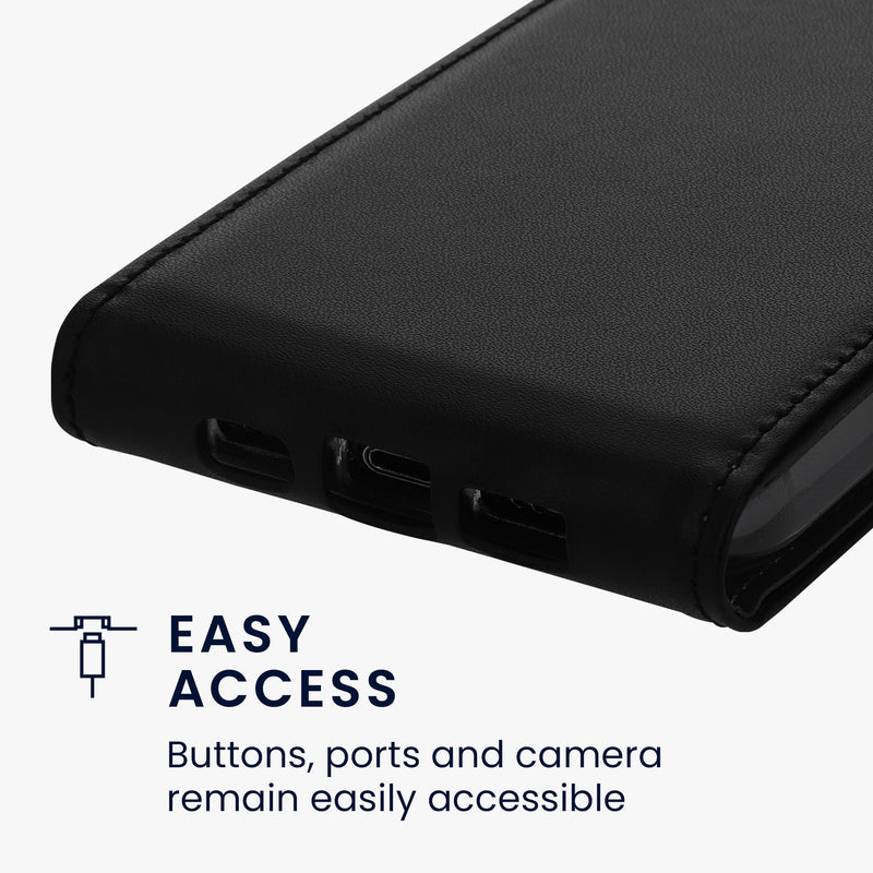 kwmobile Protective Case Compatible with Google Pixel 10a - Flip Case Phone Cover