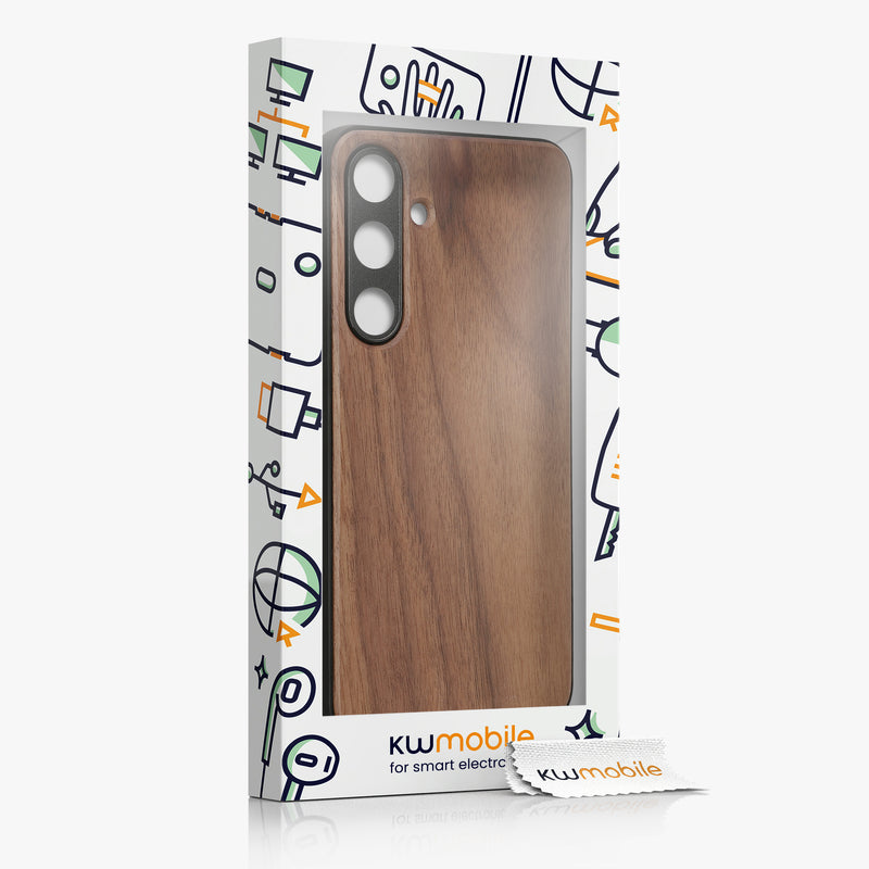kwmobile Case compatible with Samsung Galaxy S24 Plus Case - Shockproof Phone Cover - TPU Phone Case