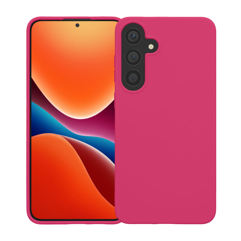 kwmobile Case Compatible with Samsung Galaxy S24 Plus Case - Silicone Phone Cover Soft Slim - Shock Absorbing Flexible Case - Wireless Charging
