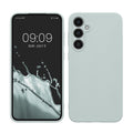 kwmobile Hülle kompatibel mit Samsung Galaxy S23 FE Hülle - weiches TPU Silikon Case - Cover geeignet für kabelloses Laden - Cool Mint Cool Mint  