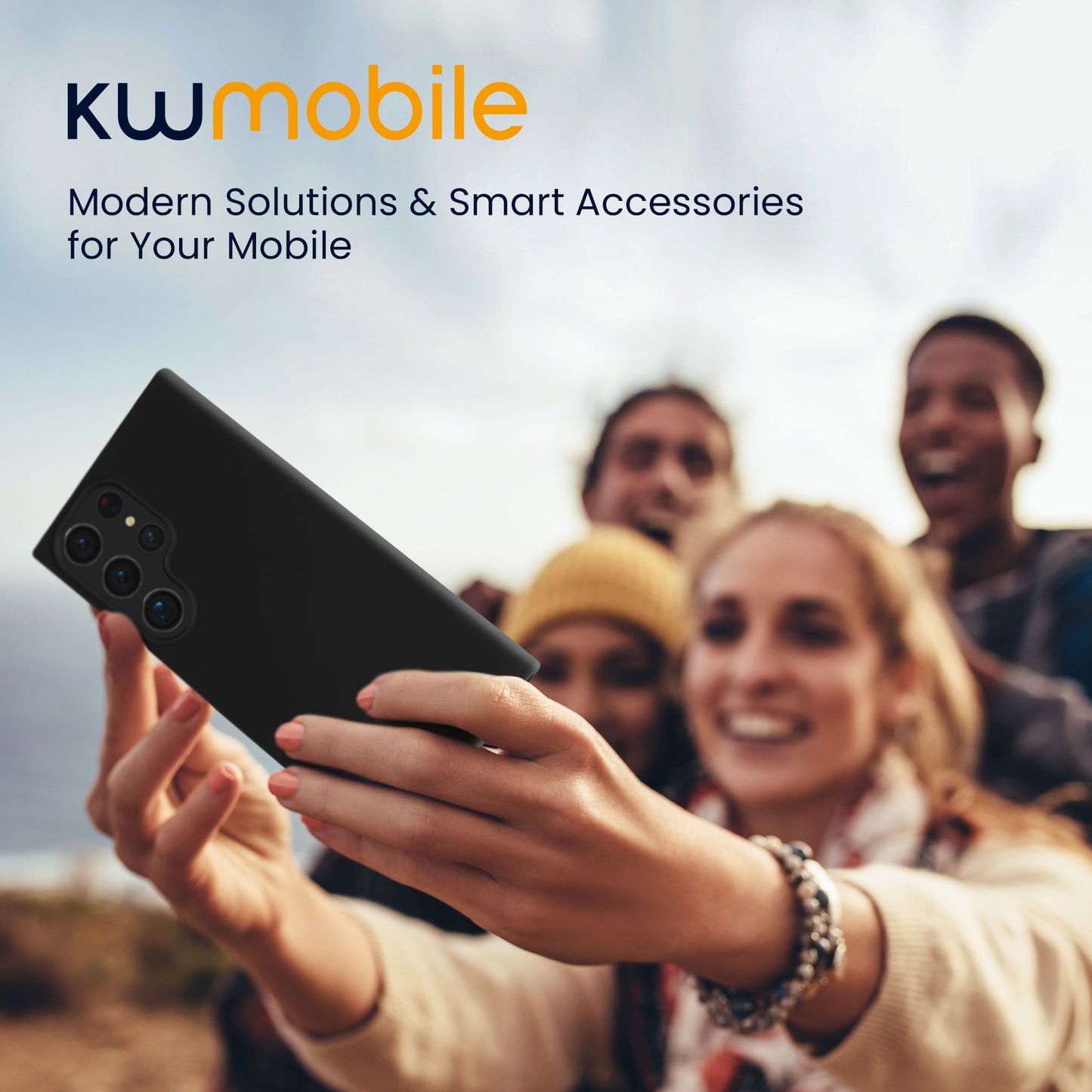 kwmobile Case Compatible with Samsung Galaxy S24 Ultra Case Soft Slim Cover Shockproof Flexible Wireless Charging