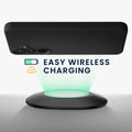 kwmobile Case for Samsung Galaxy A55 5G - Silicone Cover - Wireless Charging - Protective Case
