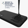 kwmobile Case for Samsung Galaxy A55 5G - Silicone Cover - Wireless Charging - Protective Case