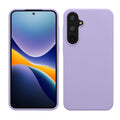 kwmobile Hülle kompatibel mit Samsung Galaxy A55 5G Hülle - Silikon Handy Case - Handyhülle weiche Oberfläche - kabelloses Laden - Lavendel Lavendel  
