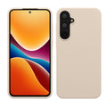 kwmobile Hülle kompatibel mit Samsung Galaxy A55 5G Hülle - Silikon Handy Case - Handyhülle weiche Oberfläche - kabelloses Laden - Creme matt Creme matt  