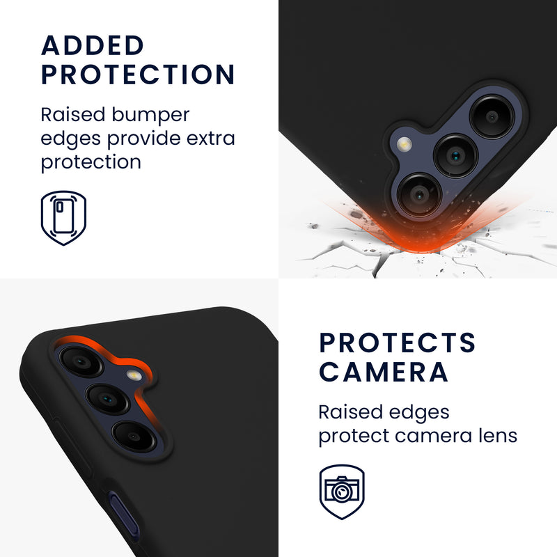 kwmobile Phone Case for Samsung Galaxy A15 5G Protective Cover