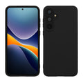 kwmobile Hülle kompatibel mit Samsung Galaxy A55 5G Hülle - weiches TPU Silikon Case - Cover geeignet für kabelloses Laden - Schwarz Schwarz  