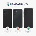 kwmobile Phone Case for Samsung Galaxy A55 5G Protective Cover
